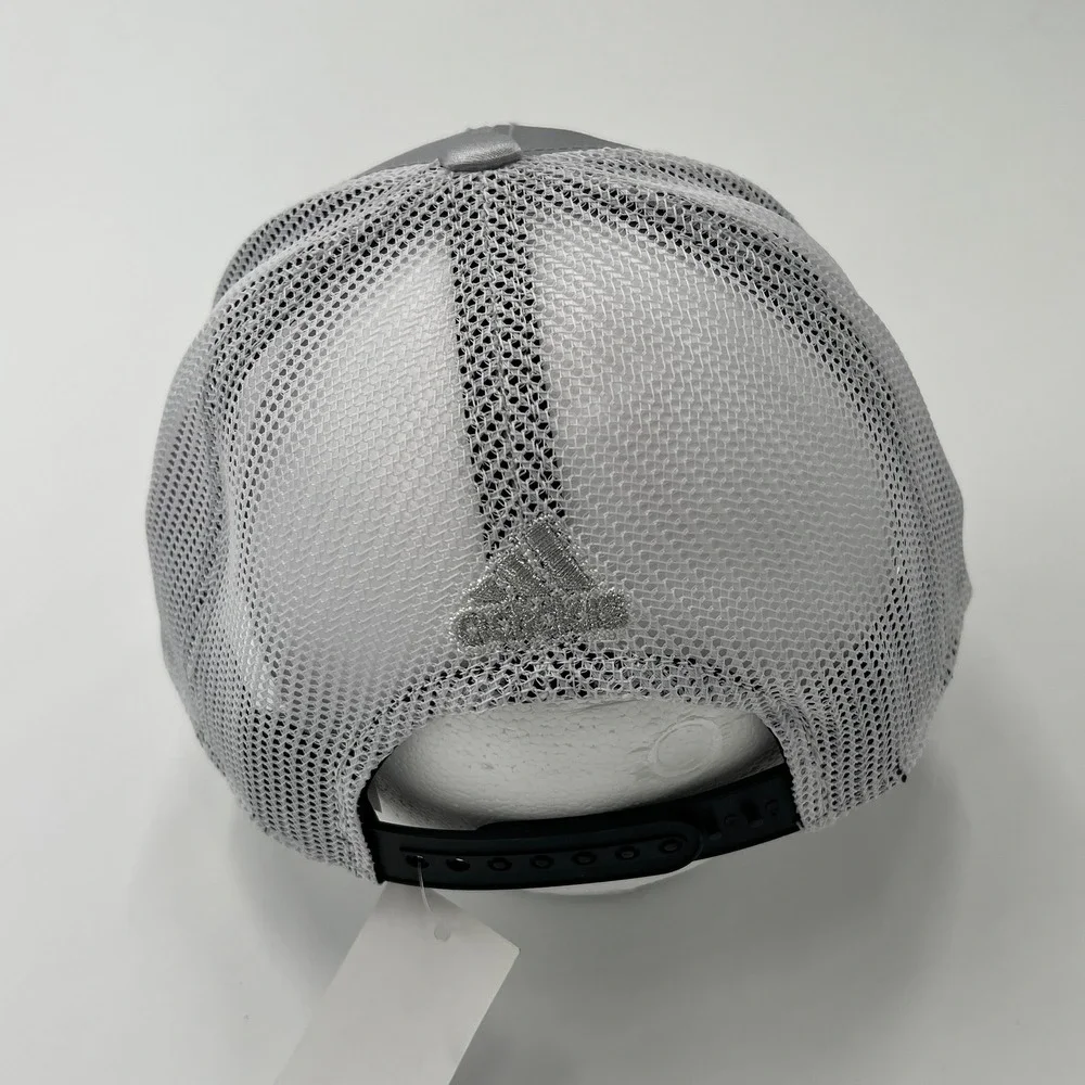 Adidas NHL Womens Dallas‎ Stars Trucker Hat Silver Mesh Snapback Cap